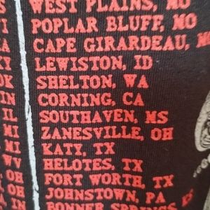 Aaron Lewis official concert T-shirt